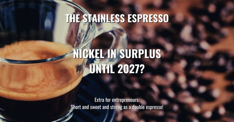 Nickel in surplus until 2027? – Stainless Espresso